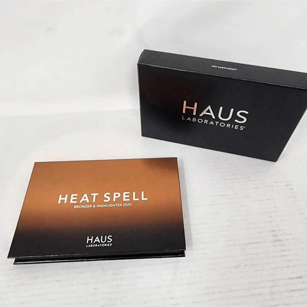 Haus Labs by Lady Gaga Heat Spell Bronzer & Highlighter Duo Hot Earth / Erupt